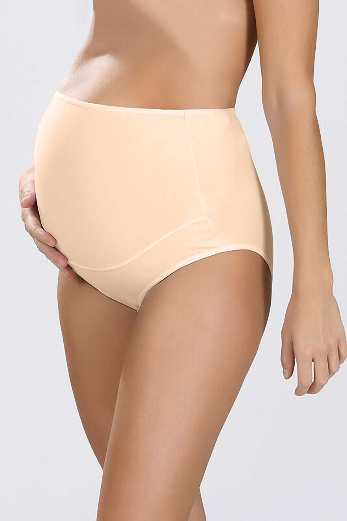 Shopymommy 540 Cotton Maternity Panties Skin