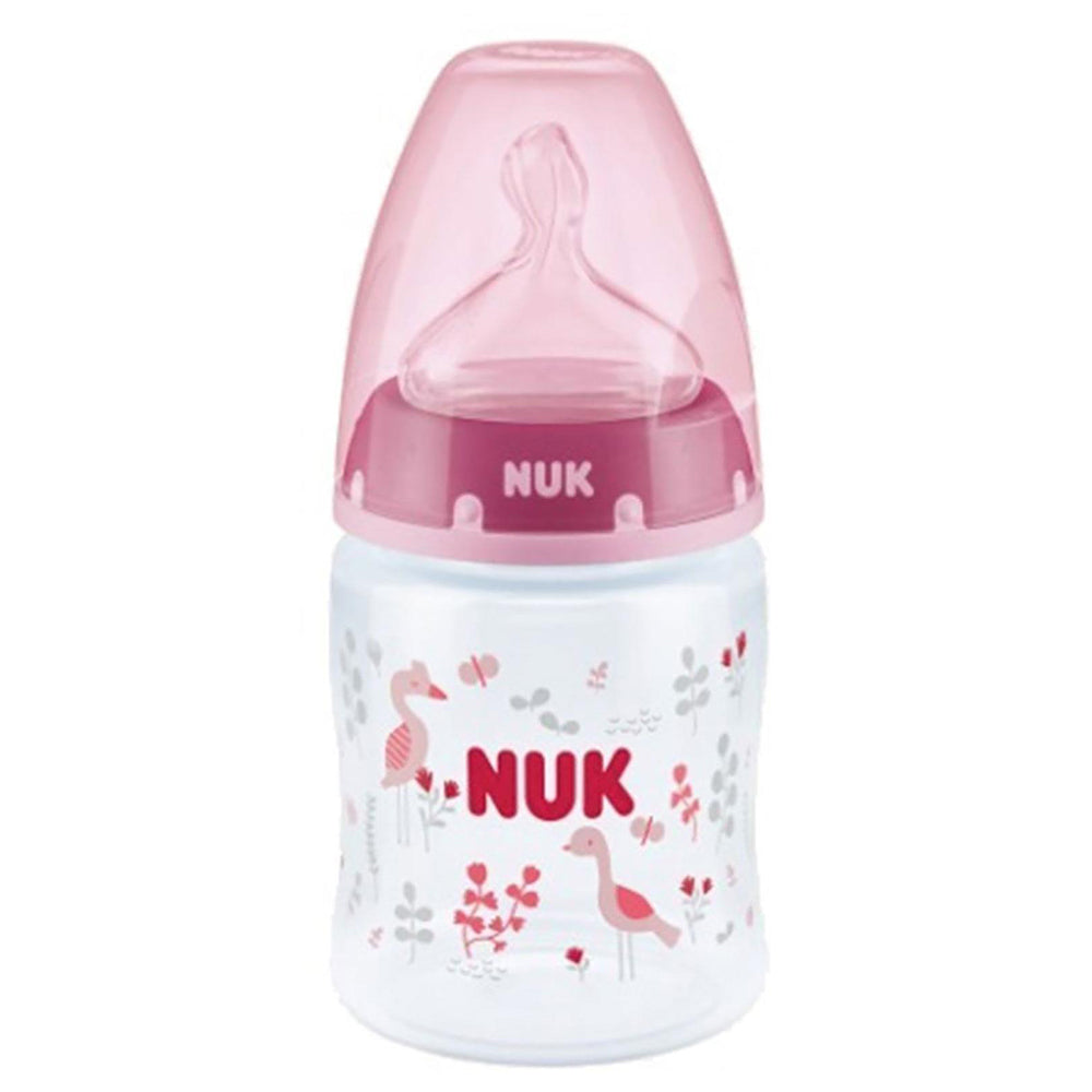 Stork Themed First Choice Plus Glass Baby Bottle 150ml 0-6 Months - 060.743749