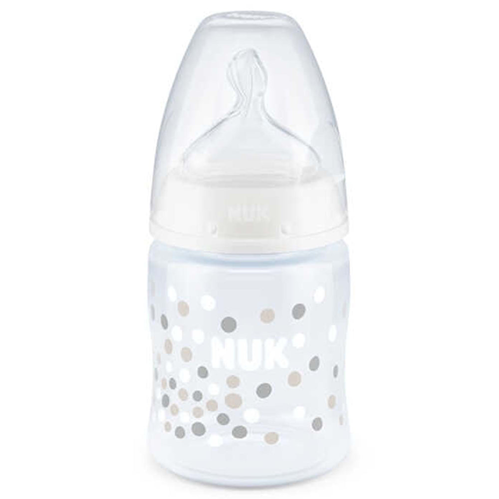 Bubble Themed First Choice Plus Glass Baby Bottle 150ml 0-6 Months - 060.743749