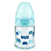 Elephant Themed FC Plus Heat Indicator Glass Baby Bottle 120ml 0-6 Months - 060.747117
