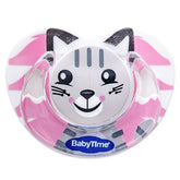 Cat Themed Protective-Covered Orthodontic Pacifier 18 Months+ - 130.145