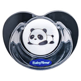 Panda Themed Protective-Covered Orthodontic Pacifier 0-6 Months - 130.152