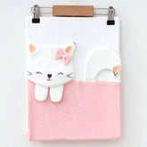 Cat Themed Baby Blanket Salmon - 239.3008