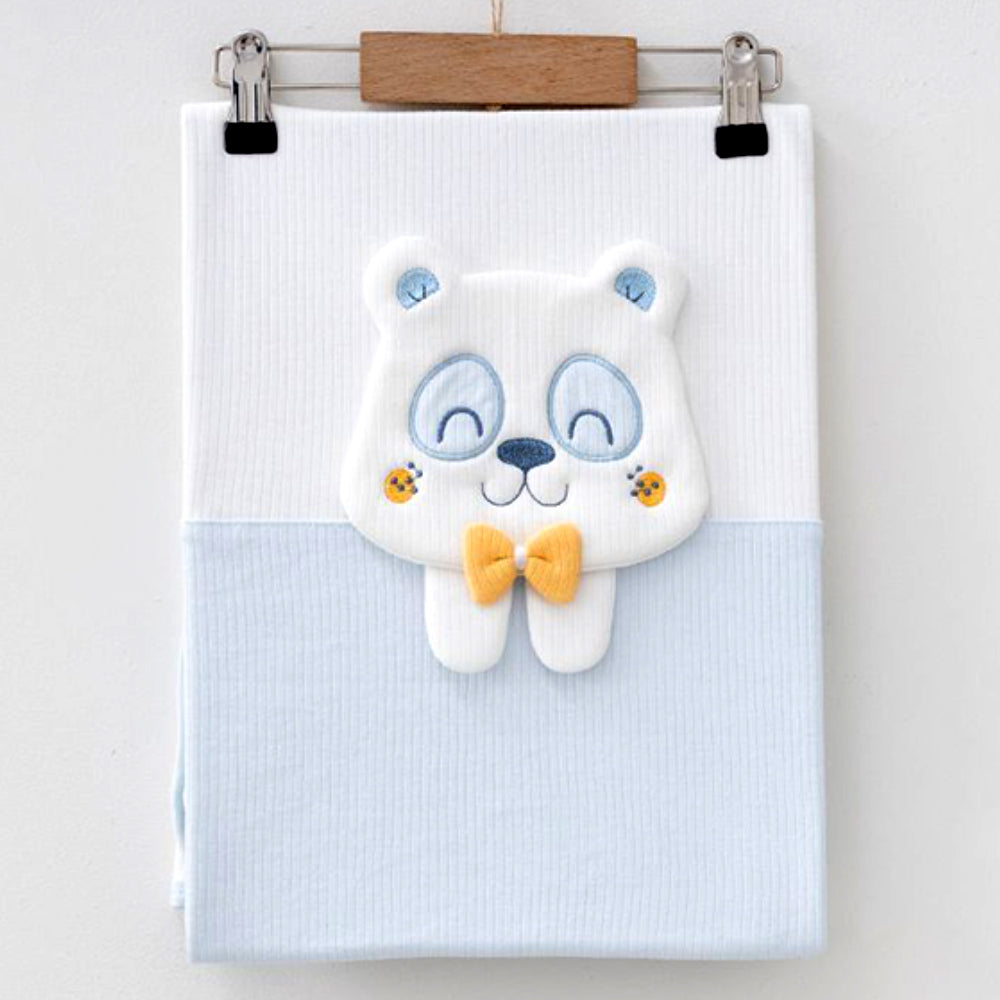 Panda Themed Baby Blanket Blue - 239.3001