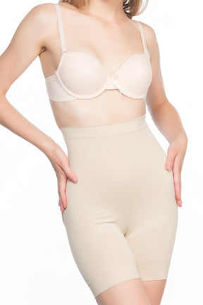 Shopymommy 2032 Seamless Postpartum Corset With Massage Feature