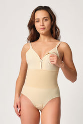 Shopymommy 2944 Back-Supported Body Corset Nursing Tank Top